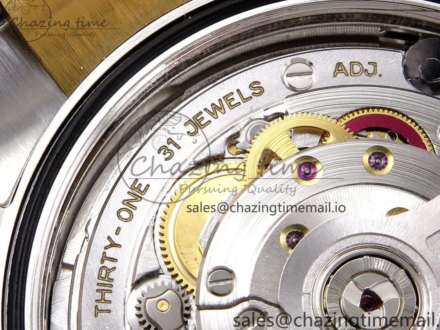 MiroTime 0201 Breathable DateJust 41 SS YG ARF 1:1 Best Edition 904L Steel YG Stick Dial on Oyster Bracelet SH 1260